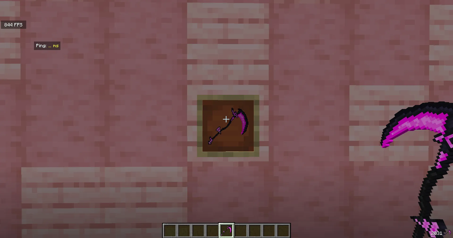 Pink Scythe — скриншот 3 (Текстуры, Minecraft)