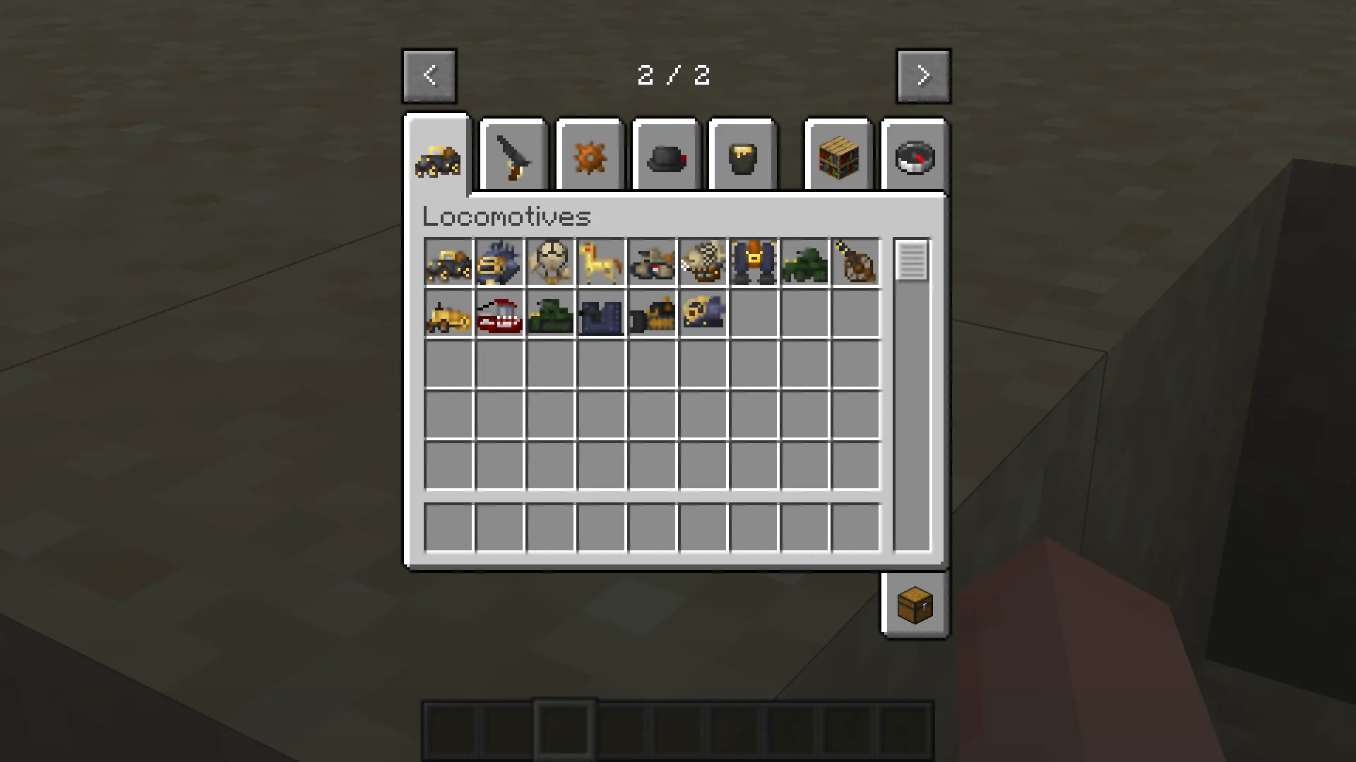 Steamatic Locomotion, Моды, Minecraft