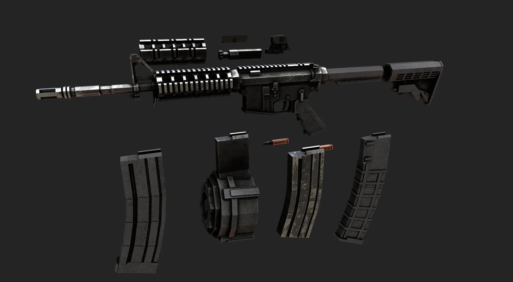 [TacZ] Raw Engine-Pack, Кастомизации, Minecraft