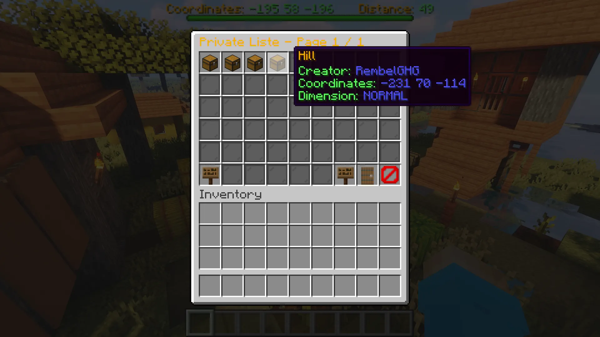 Positionator — скриншот 6 (Плагины, Minecraft)