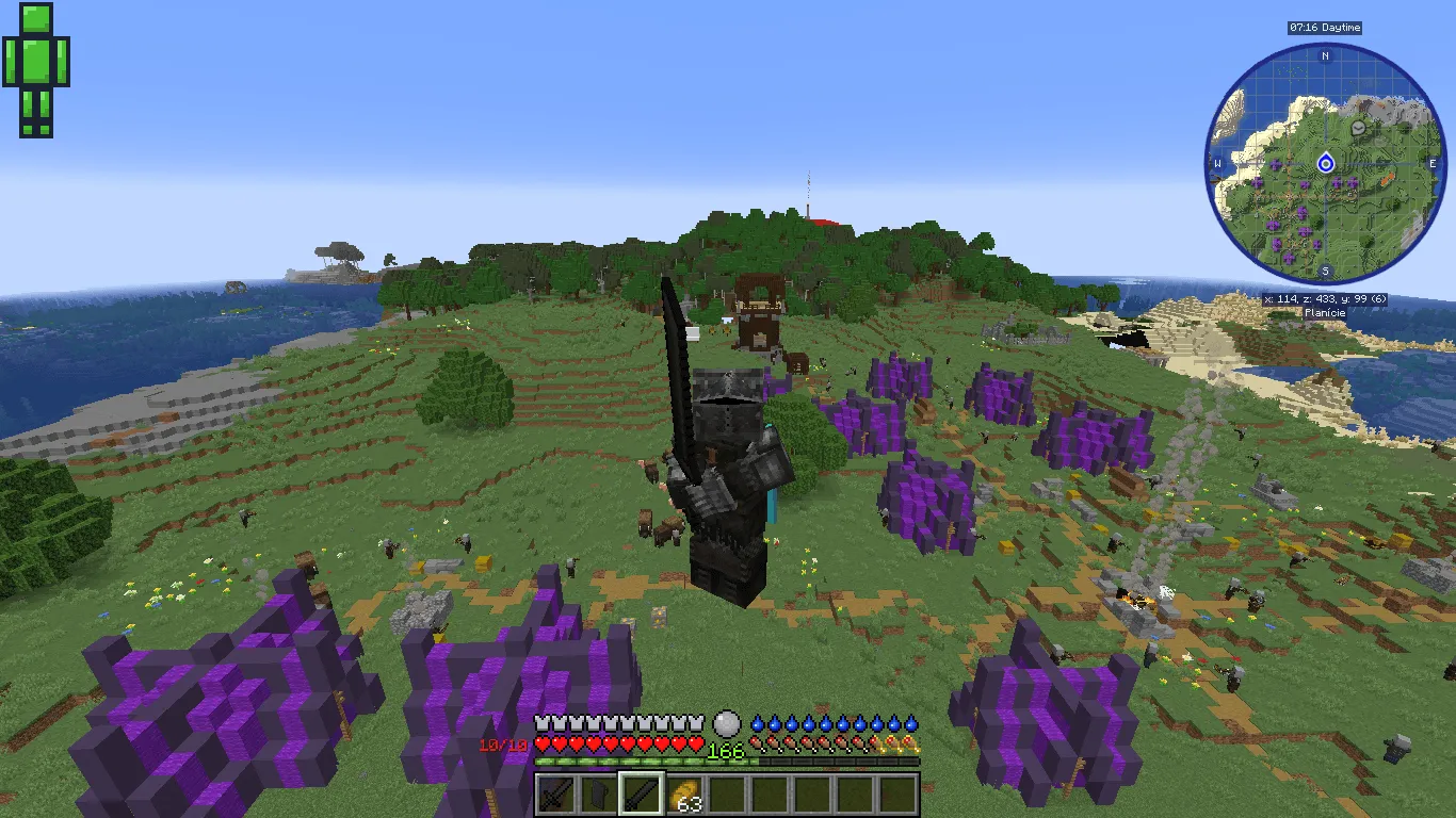 MMORPG more BOSS and MOBS - UPDATE 4 — скриншот 9 (Модпаки, Minecraft)