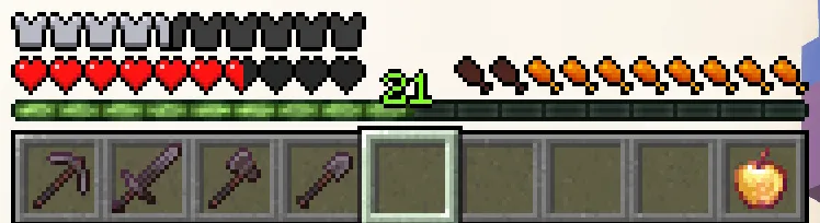 Choose Your UI - Hunger Bars, Текстуры, Minecraft