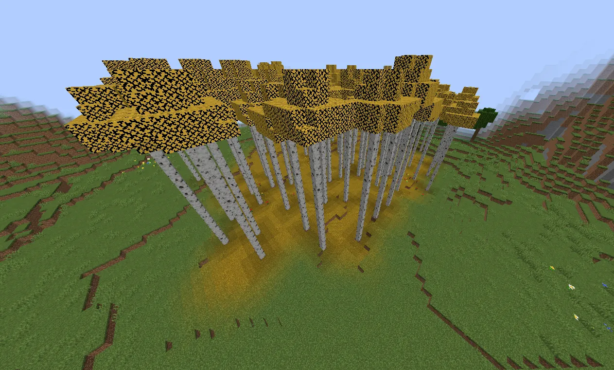 birch forest, Моды, Minecraft
