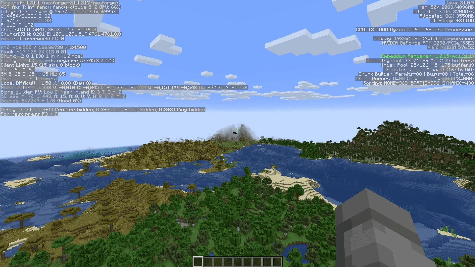 Neo (Nvidium port), Моды, Minecraft