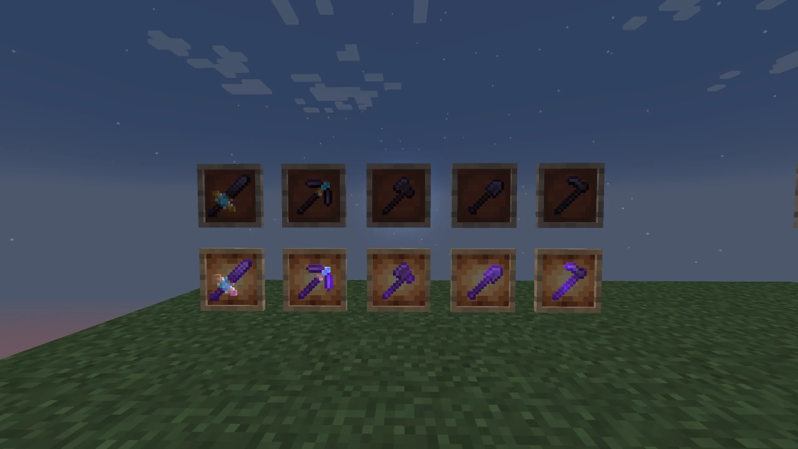 Authentic Netherite, Текстуры, Minecraft