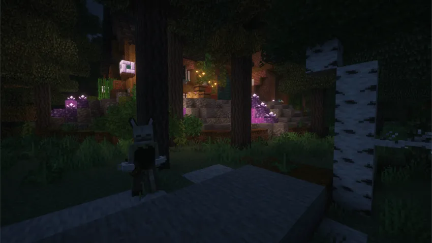 Silverleaf CottageCore: [Friends United] — скриншот 1 (Модпаки, Minecraft)