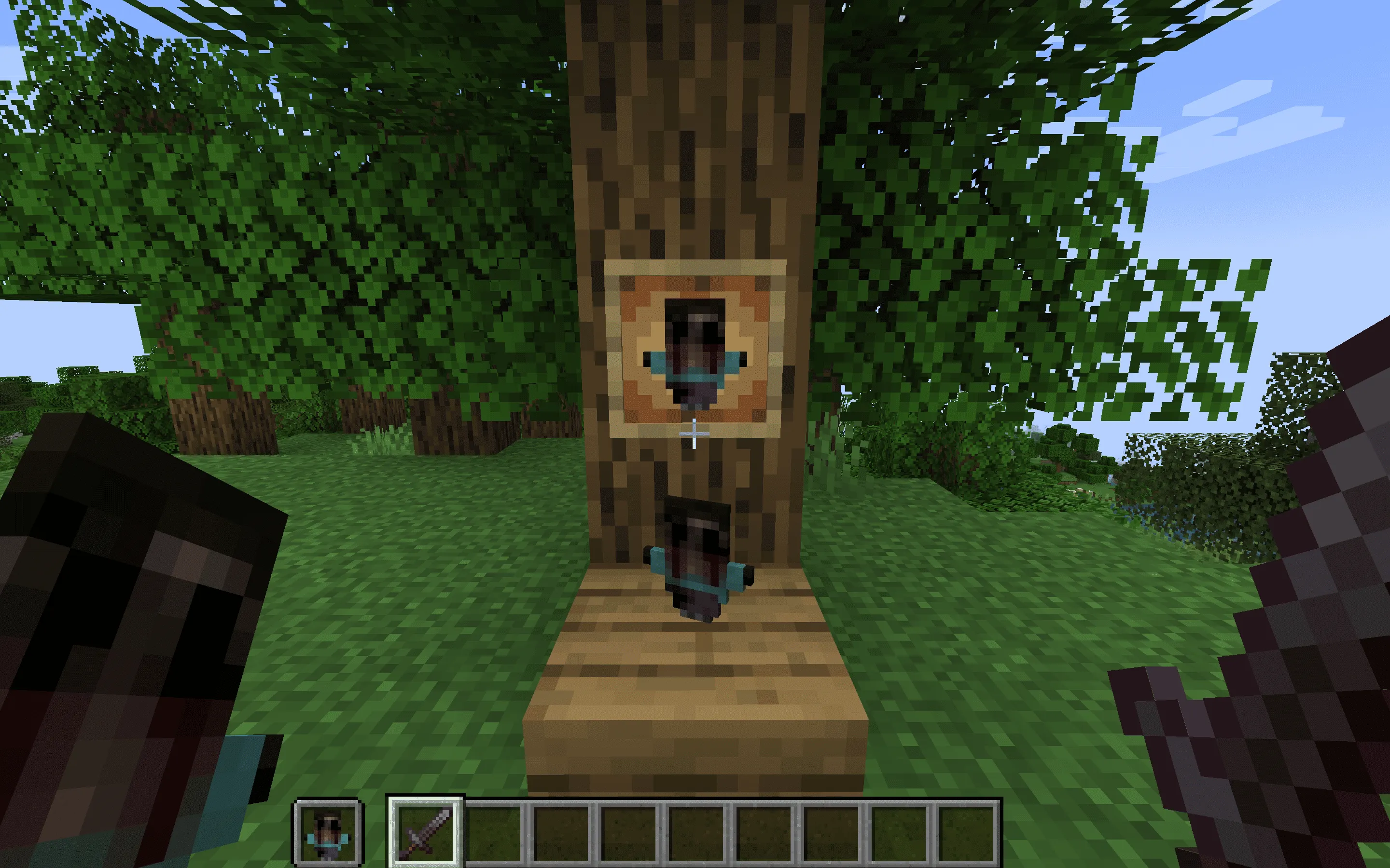 Horrific Steve Totem of Undying — скриншот 1 (Текстуры, Minecraft)