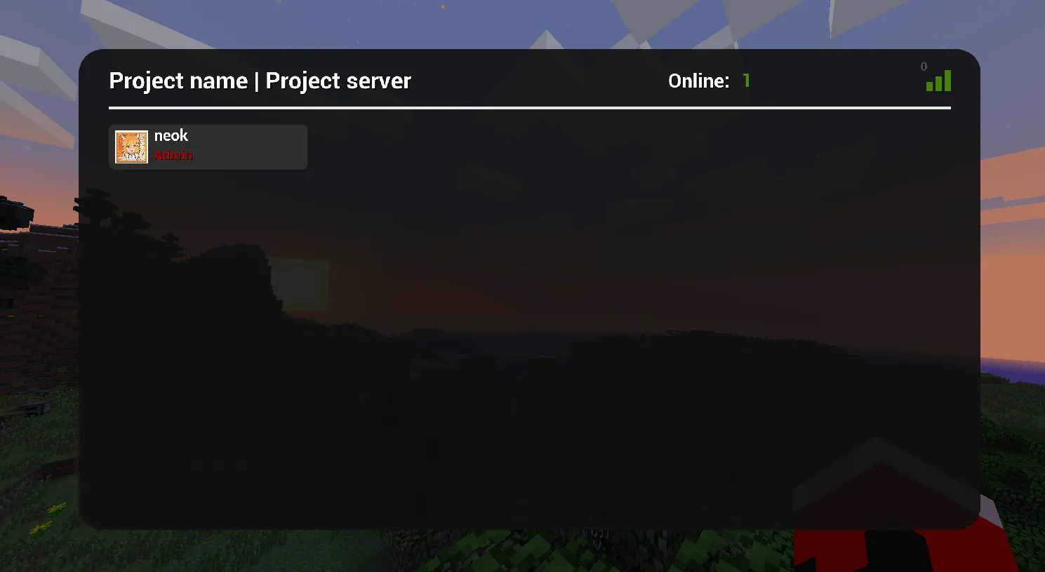 EXLN Tab, Моды, Minecraft