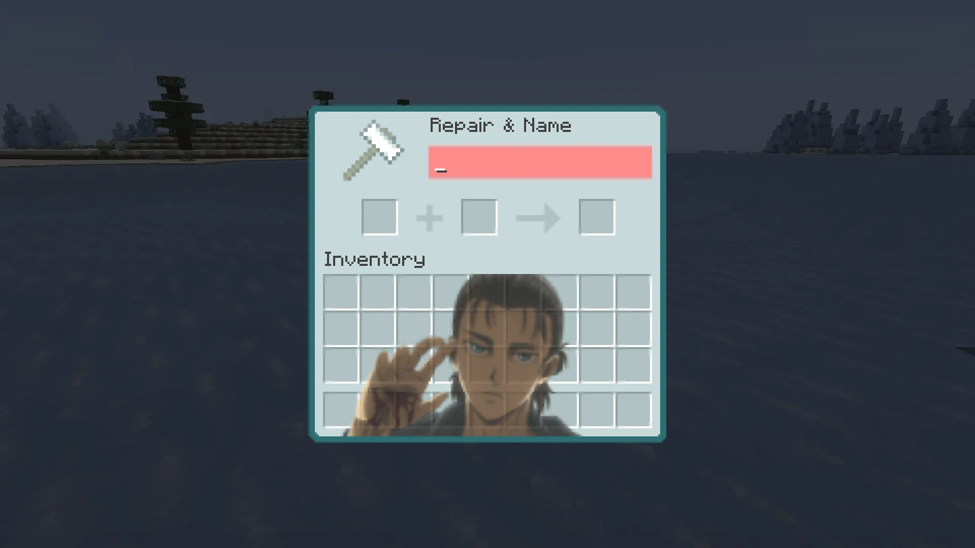 Attack on Titan GUI Pack, Текстуры, Minecraft