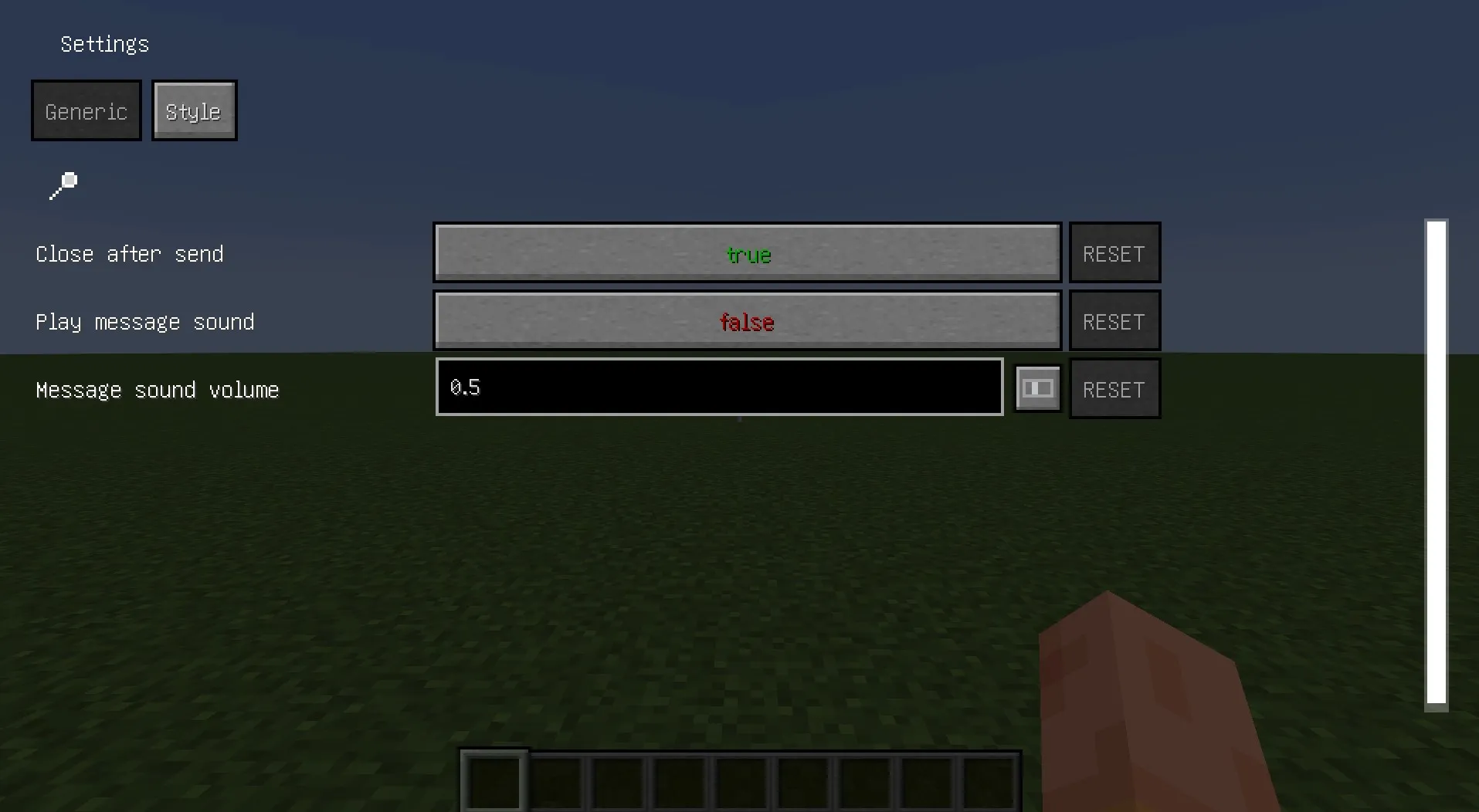 Chat Twix — скриншот 3 (Моды, Minecraft)