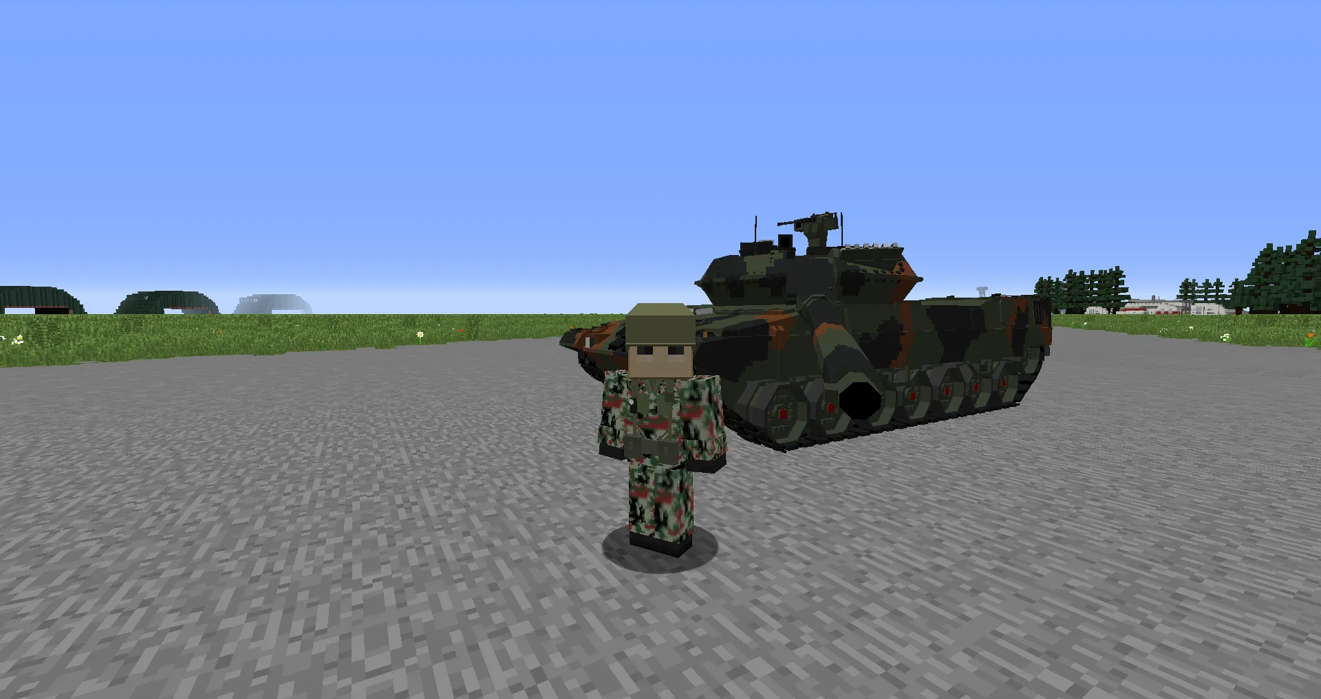 Flans Testers Cold War, Моды, Minecraft