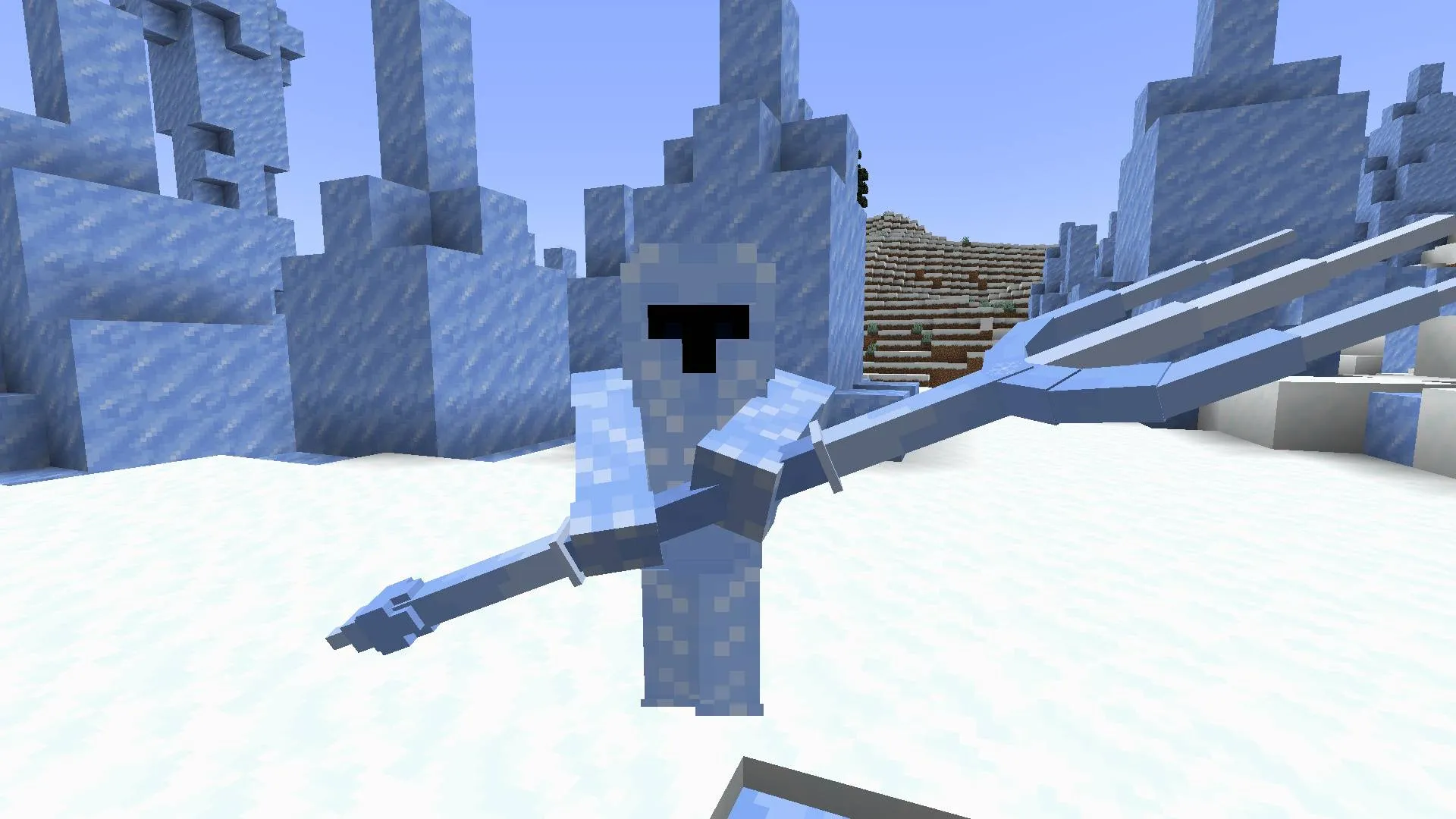 The Ice Warrior, Моды, Minecraft