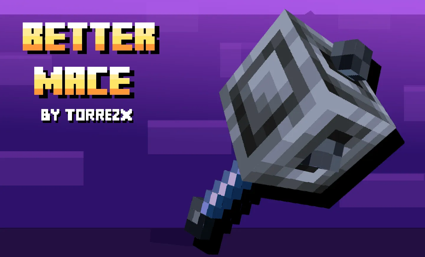 Torrezx-Better Mace — скриншот 2 (Текстуры, Minecraft)