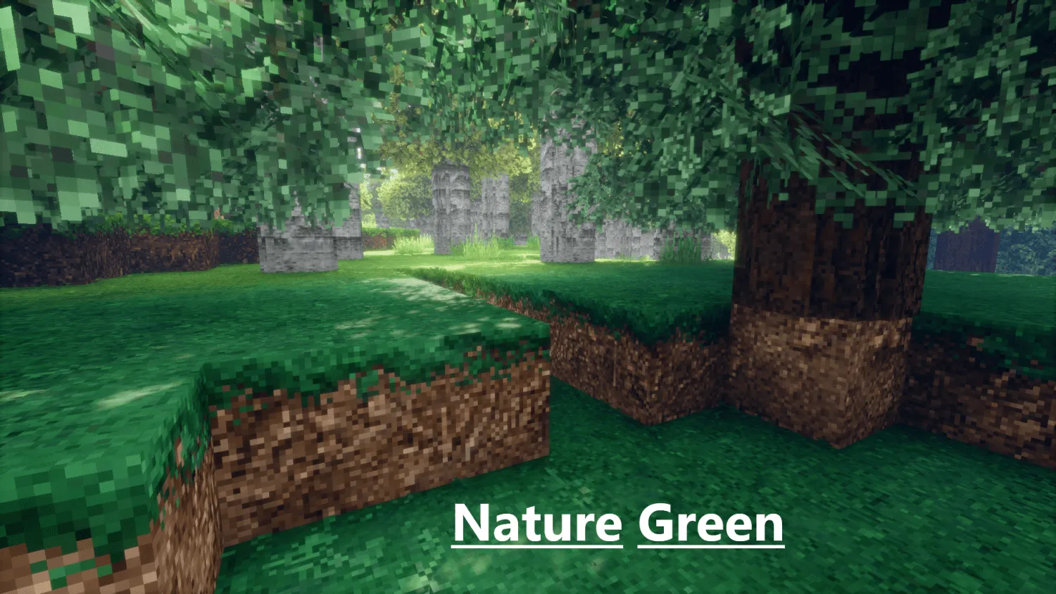 HexaBiome NatureGreen, Текстуры, Minecraft