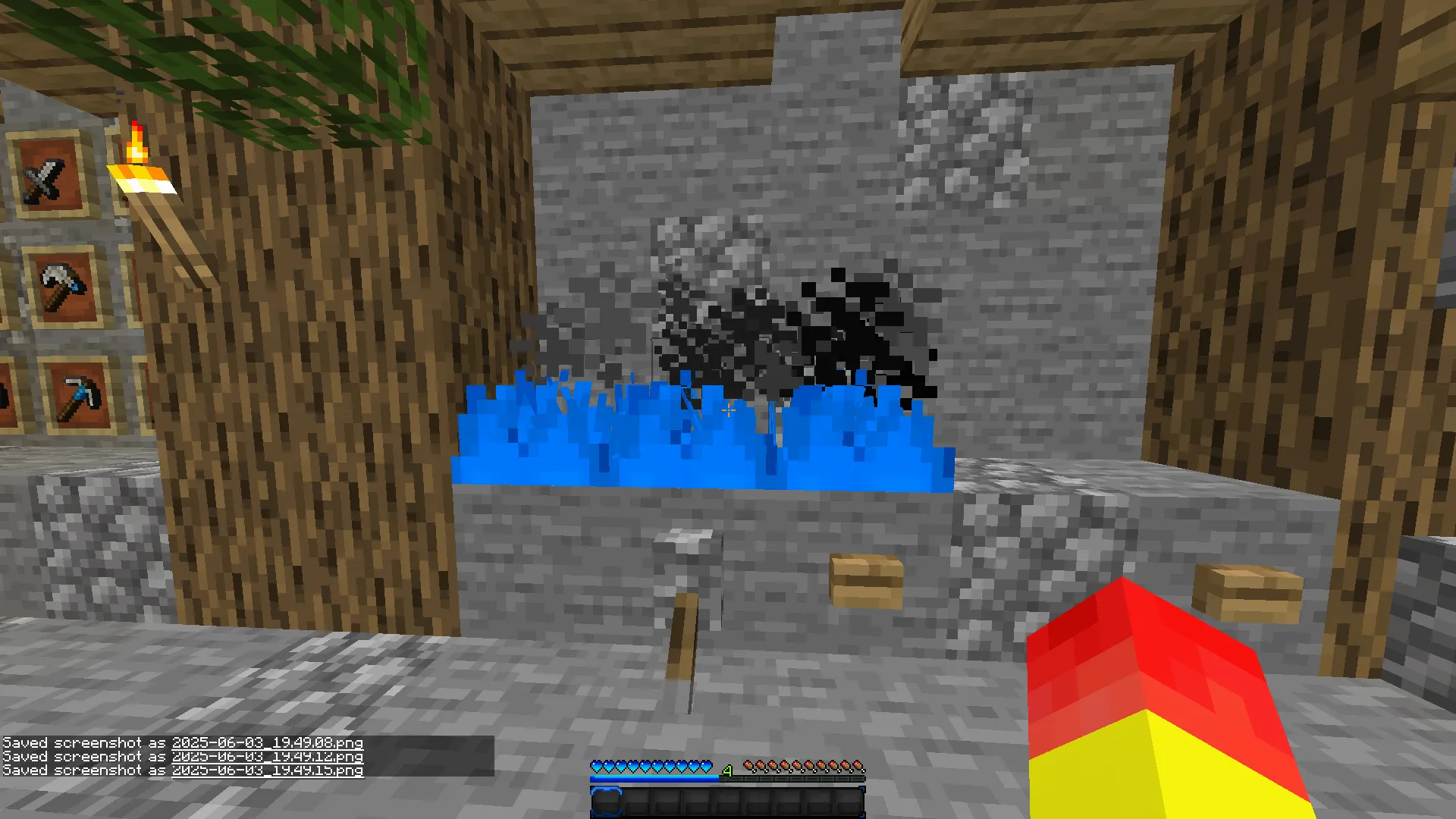 Blue PvP Texture pack 16x16 — скриншот 9 (Текстуры, Minecraft)