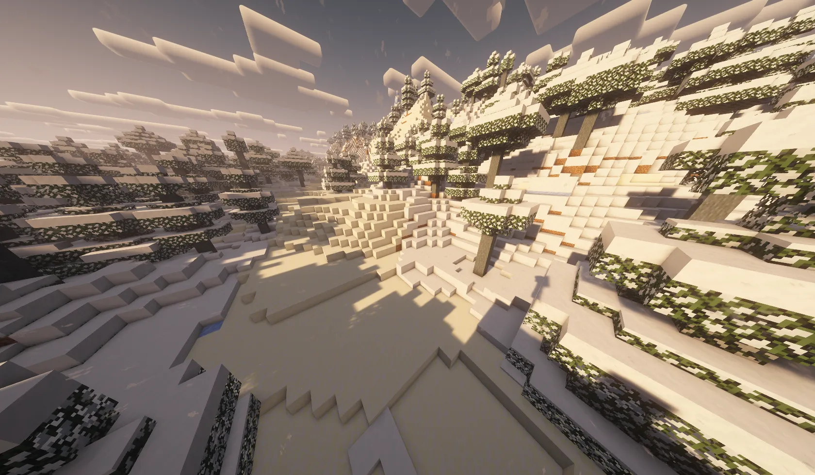 Ipeedalil Powder Snow — скриншот 2 (Текстуры, Minecraft)