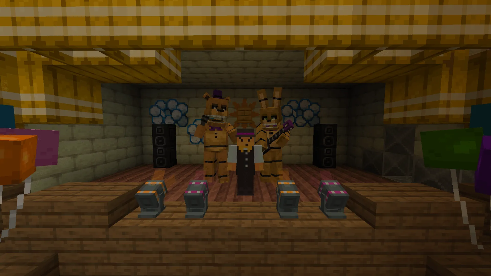 Fredbear's Family Diner Map, Карты, Minecraft