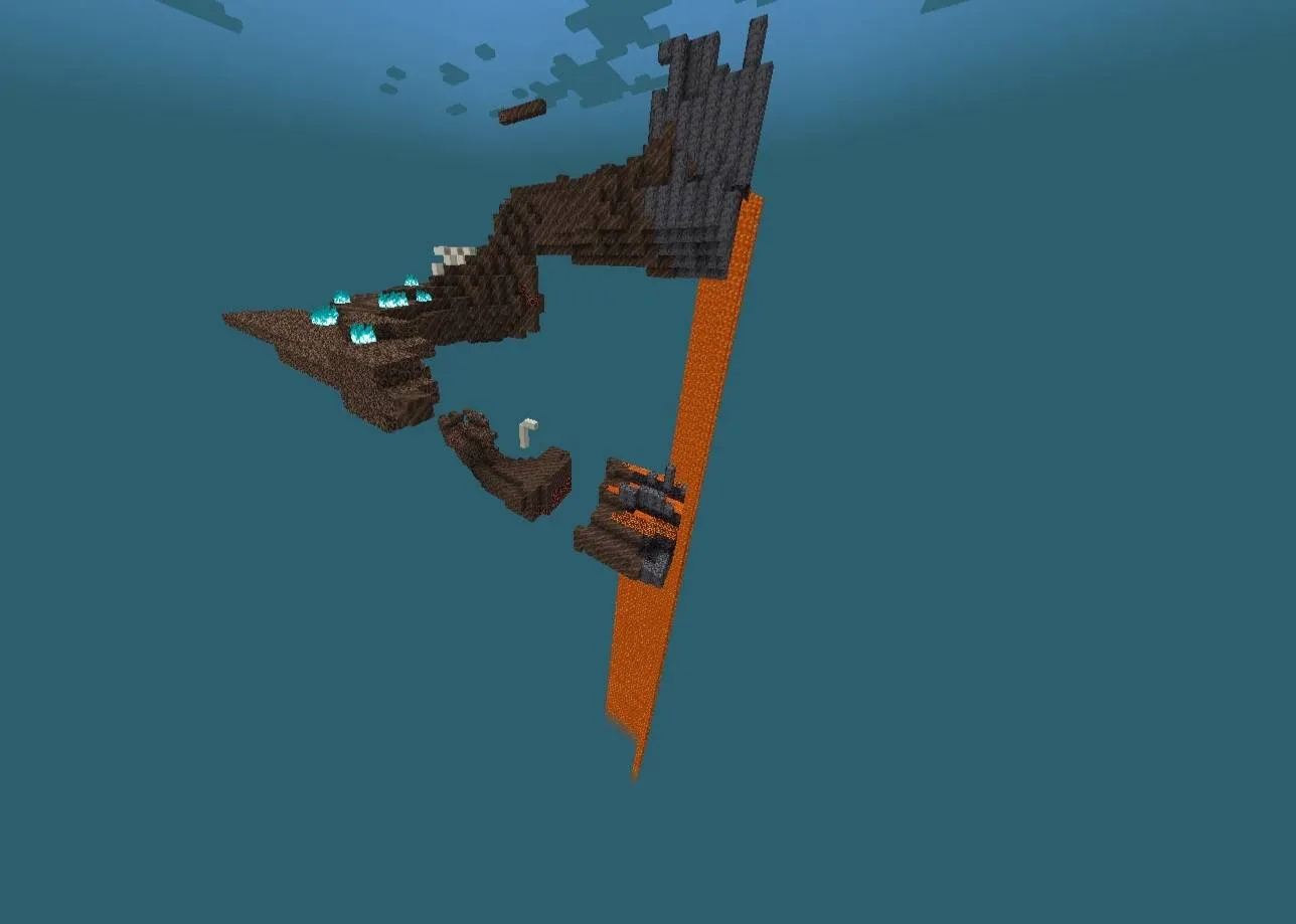 Skyblock TeenIslands BSdnh — скриншот 18 (Карты, Minecraft)