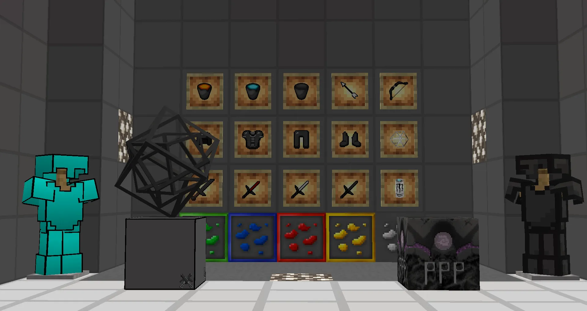 Caiden Rework, Текстуры, Minecraft