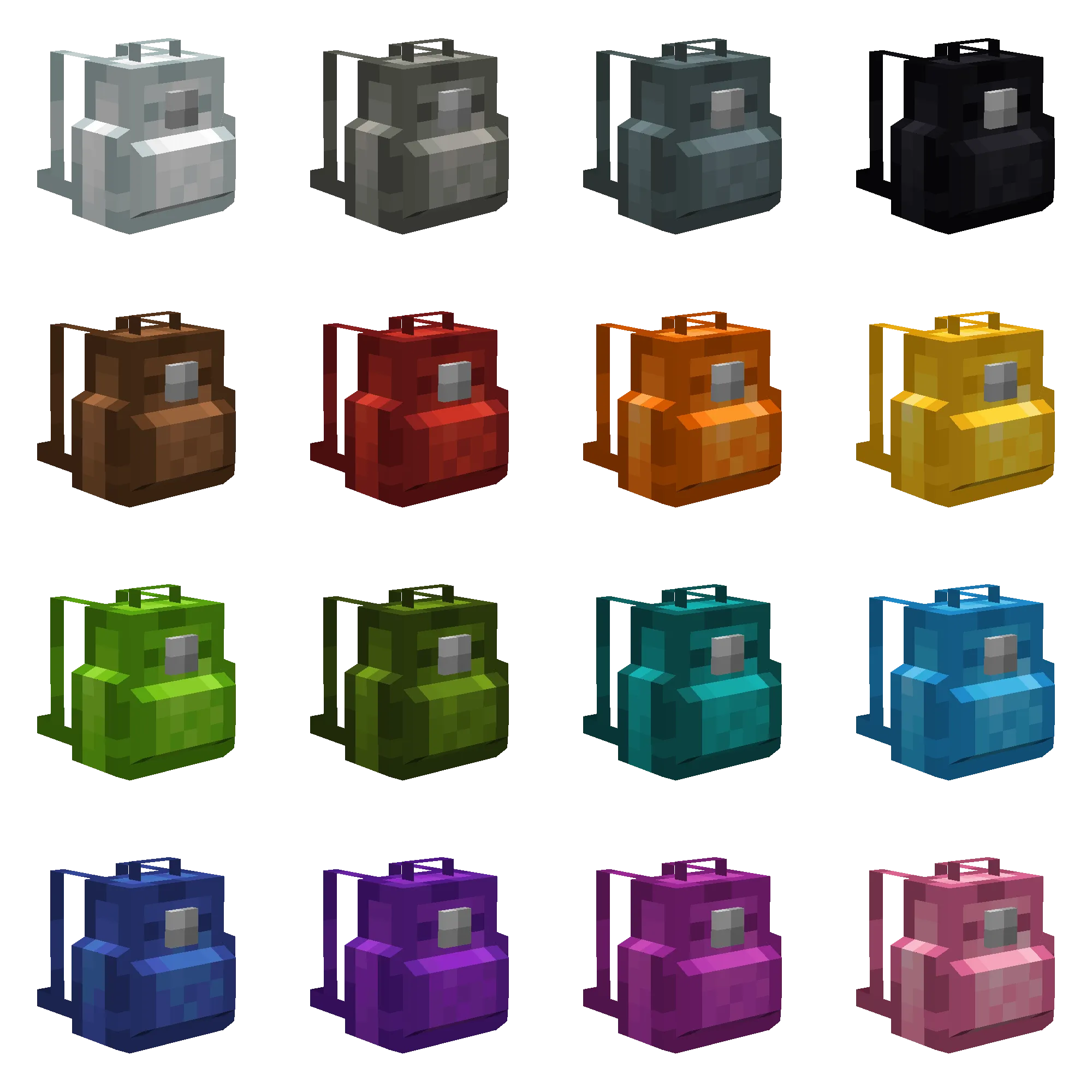 Backpacked: World of Color, Моды, Minecraft