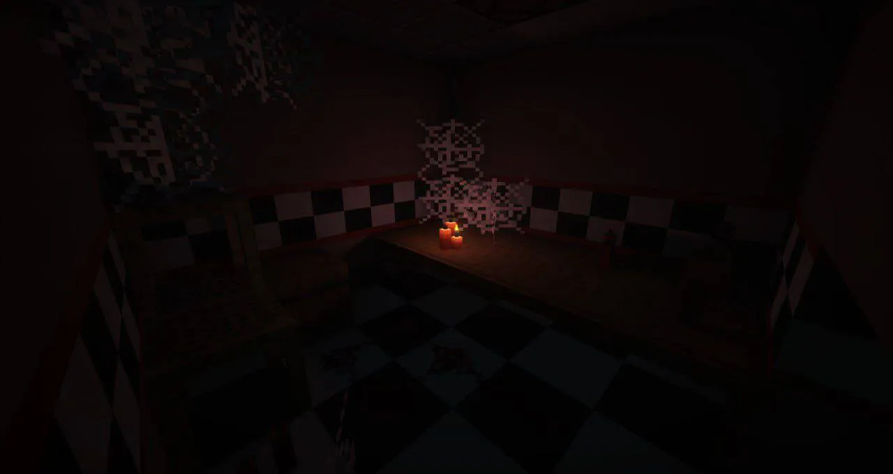 Mysterious Four Nights at Freddy's, Карты, Minecraft