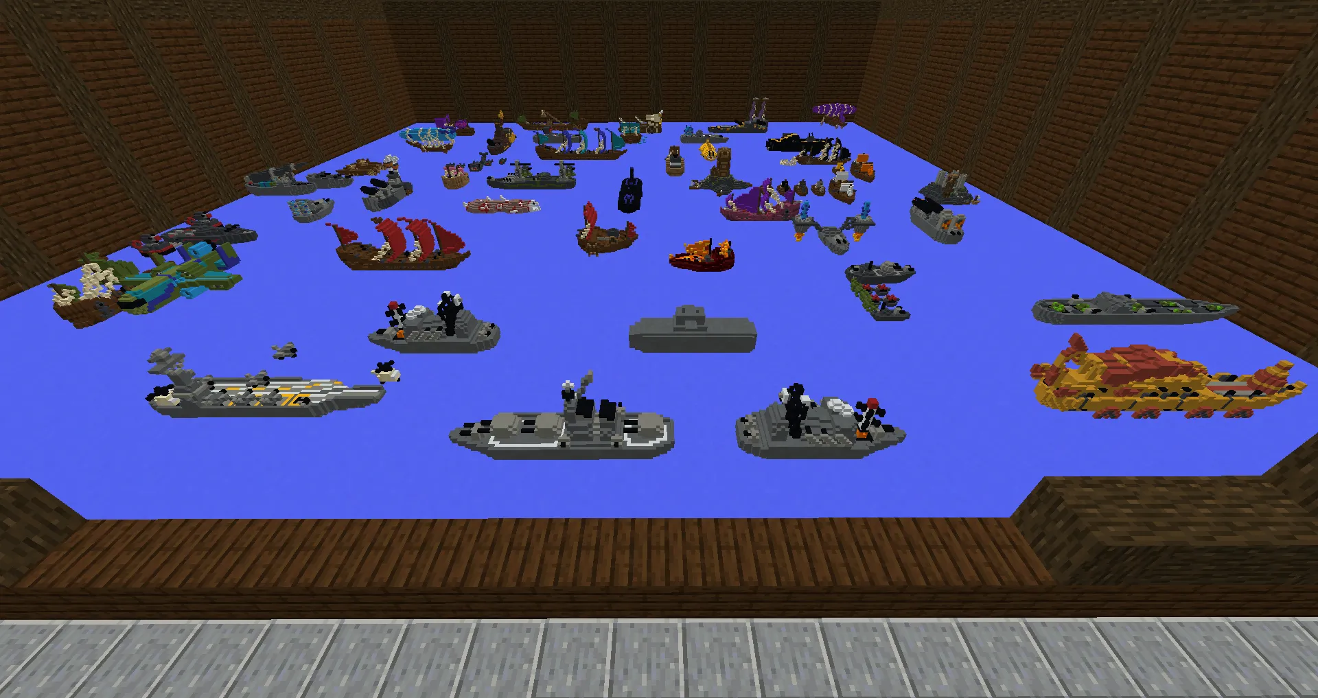 Naval Warfare, Моды, Minecraft