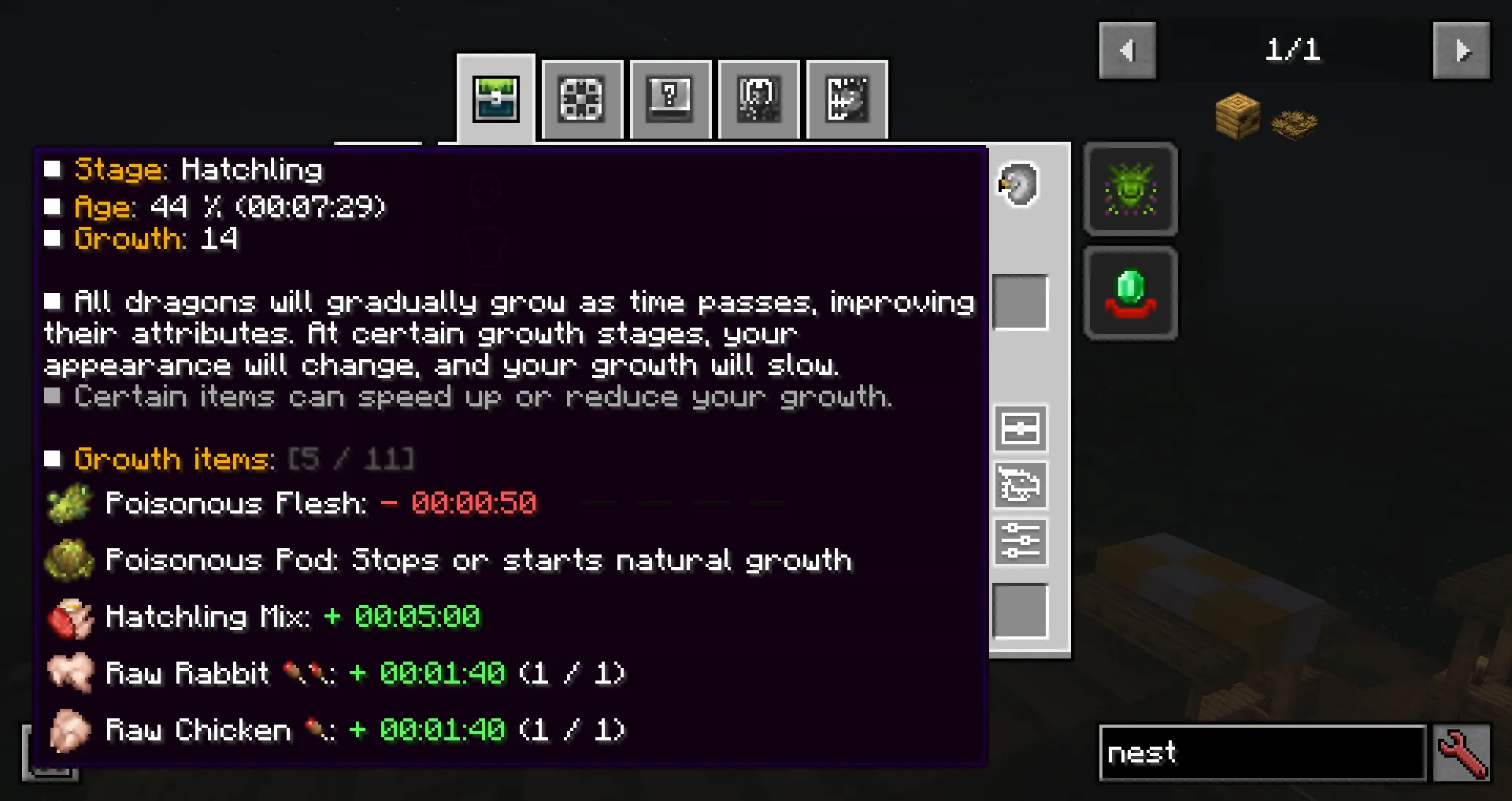 Dragon Survival -  Griffin Addon, Моды, Minecraft