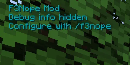 F3Nope, Моды, Minecraft