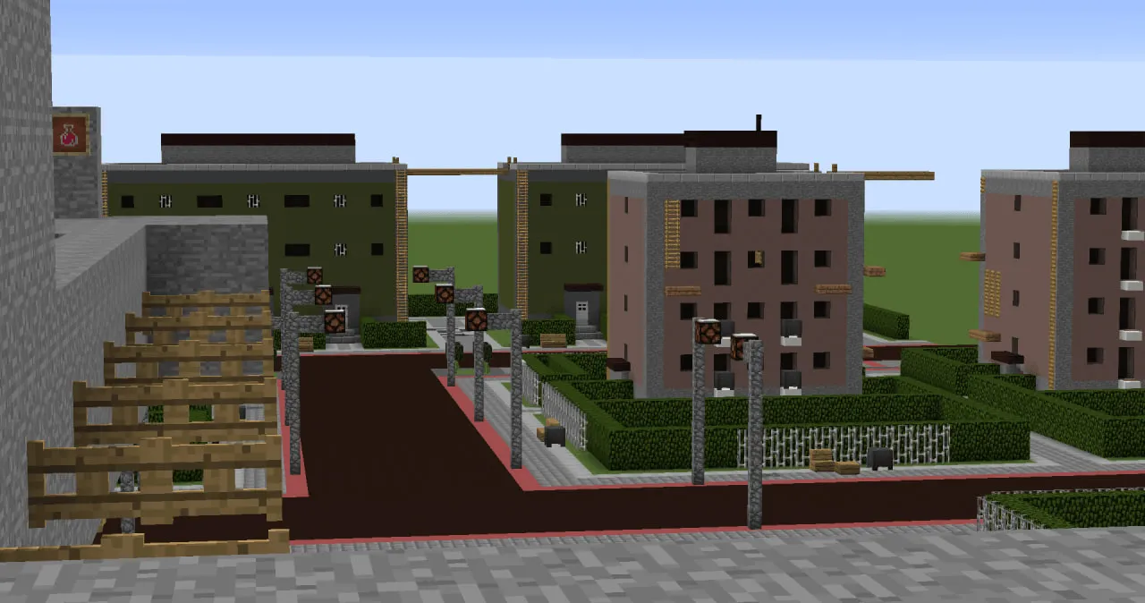 Dzielnica map port — скриншот 3 (Карты, Minecraft)