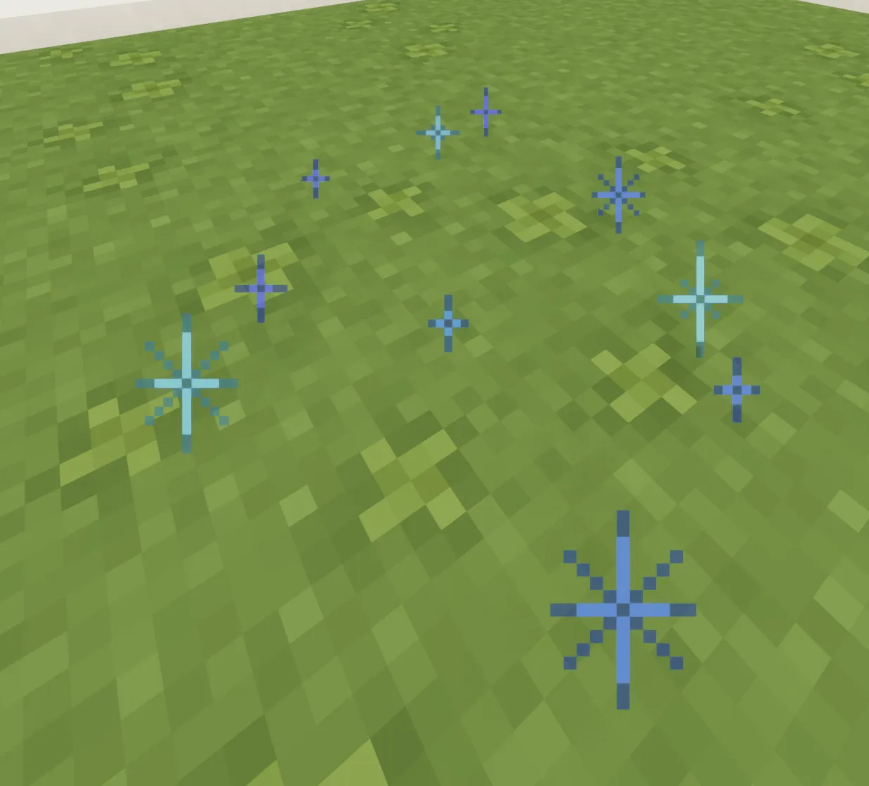 Melody's Snowflake Sparkle XP Orbs Periwinkle, Текстуры, Minecraft