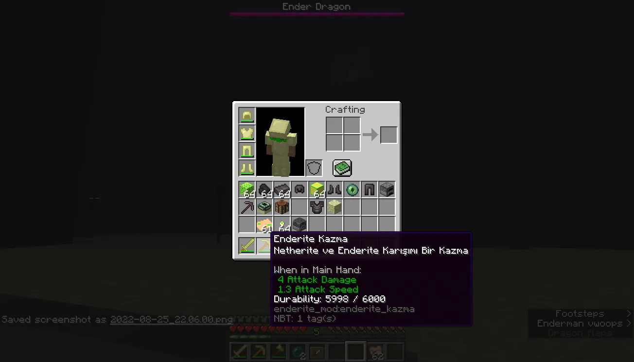 Enderite Ore TrMega, Моды, Minecraft