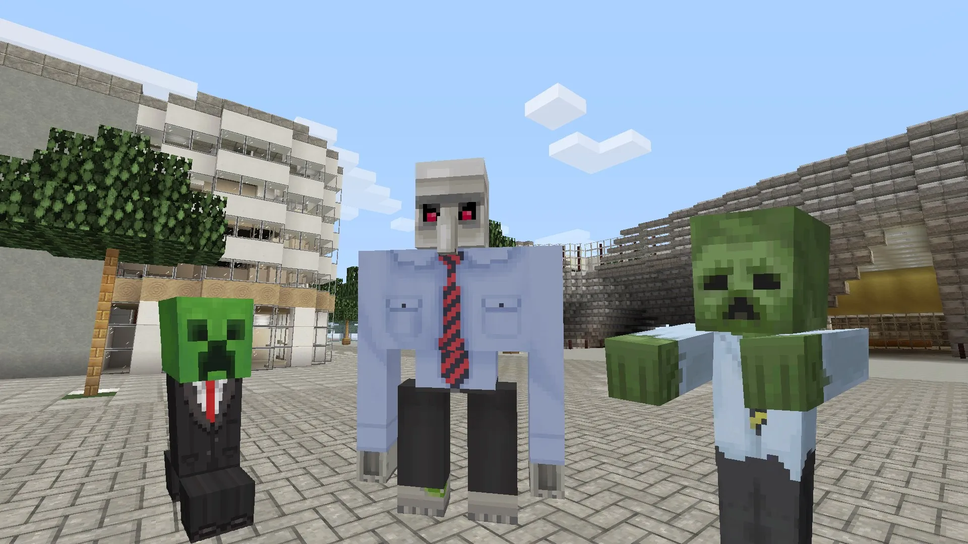 City Texture Pack (Discontinued) — скриншот 1 (Текстуры, Minecraft)
