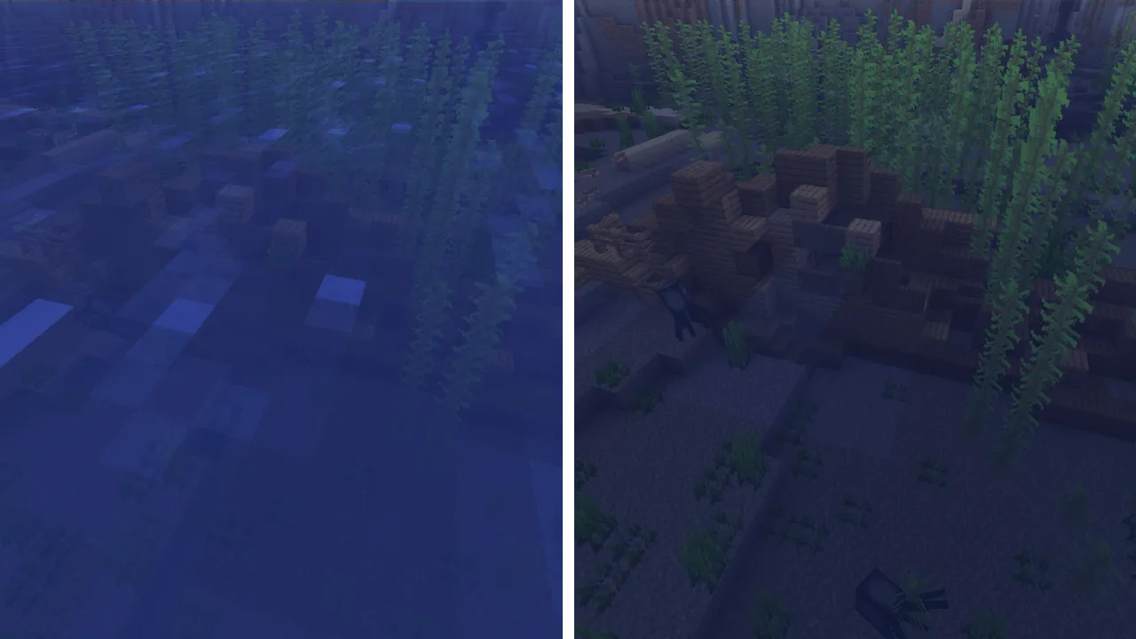 Crystal Water, Текстуры, Minecraft