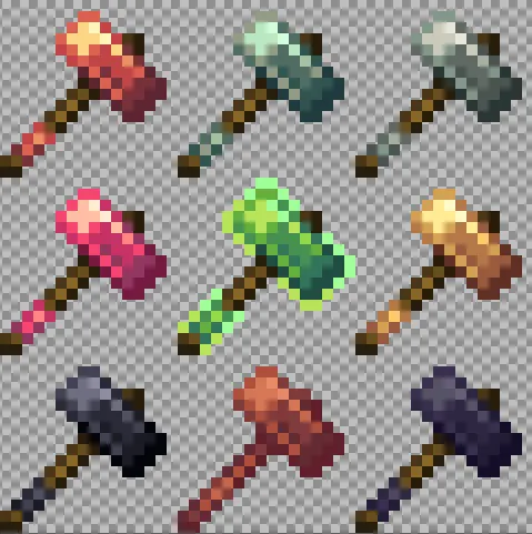 Hammer's Complement — скриншот 2 (Текстуры, Minecraft)