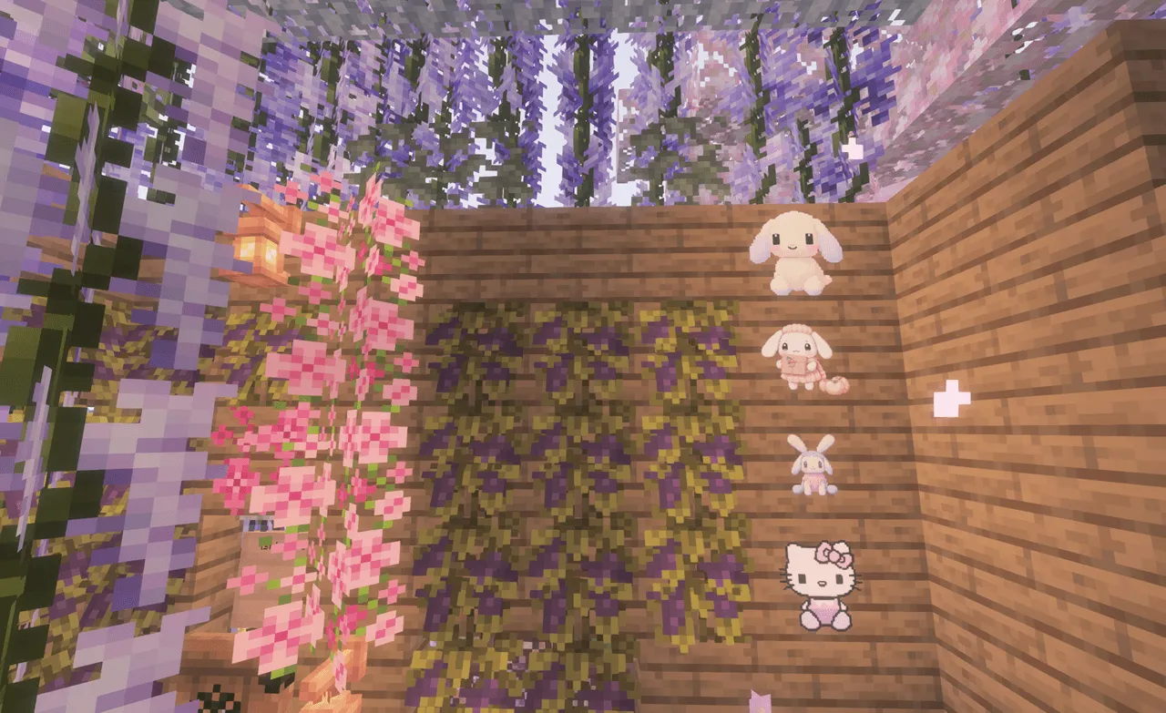 cute sticker lamps — скриншот 1 (Моды, Minecraft)