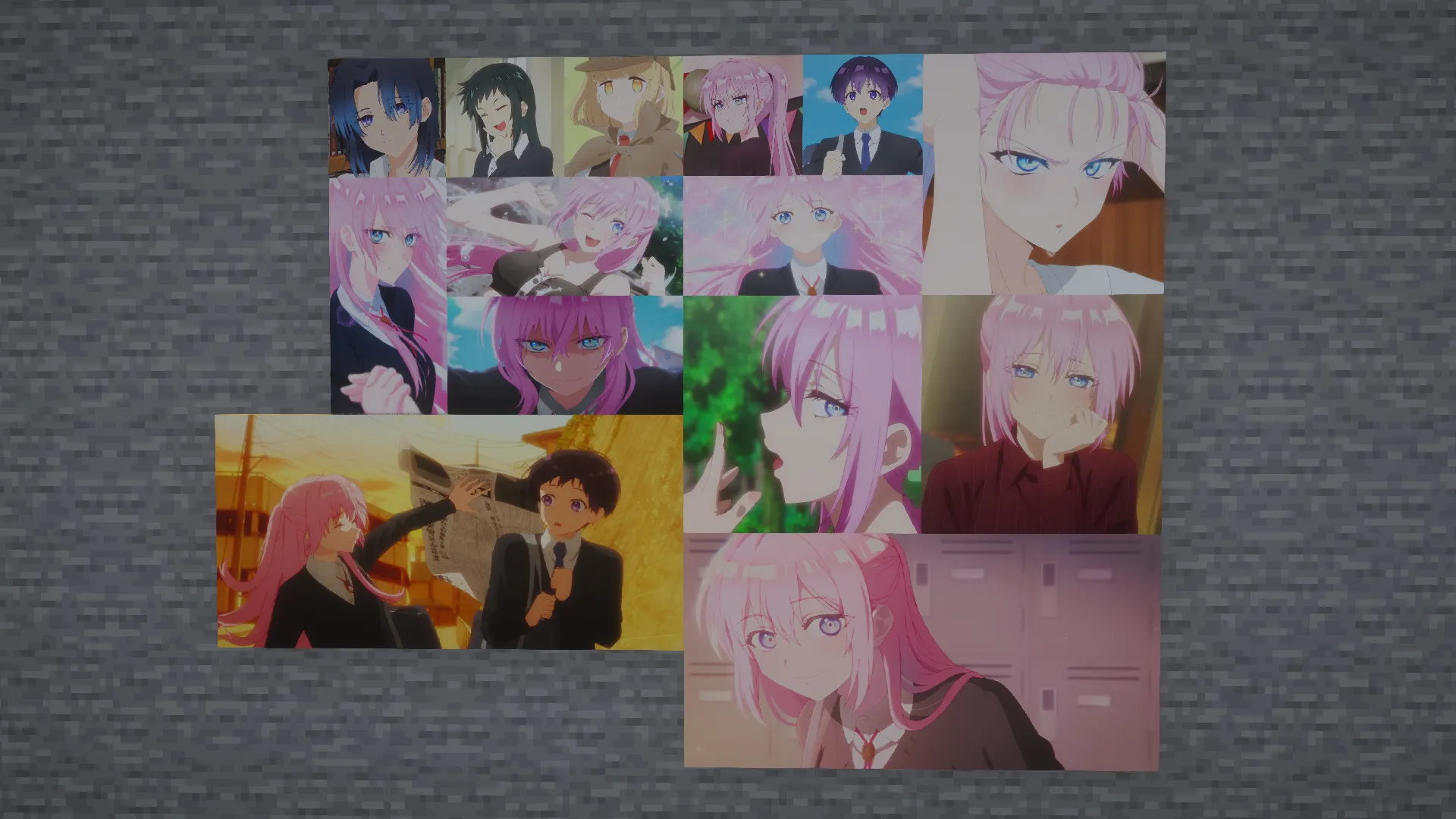 Shikimori’s Not Just a Cutie Paintings — скриншот 1 (Моды, Minecraft)