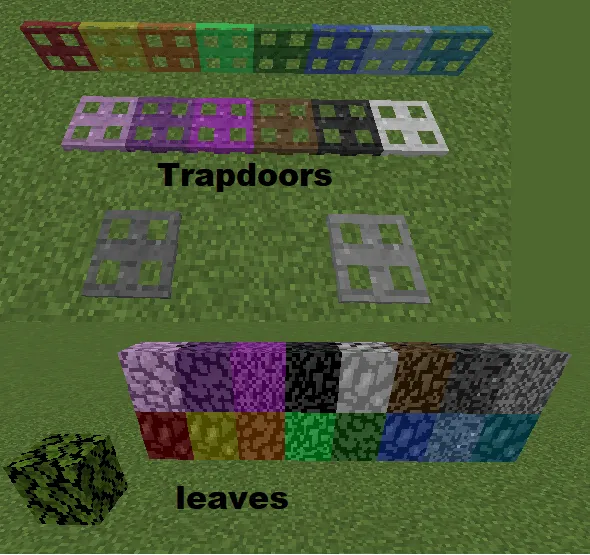 Sc4ry Colored Wood, Моды, Minecraft