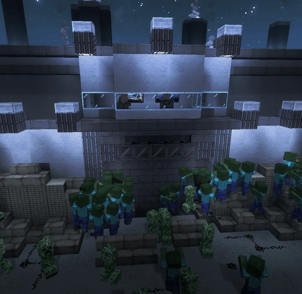Bunker & Frontline Block kit, Моды, Minecraft