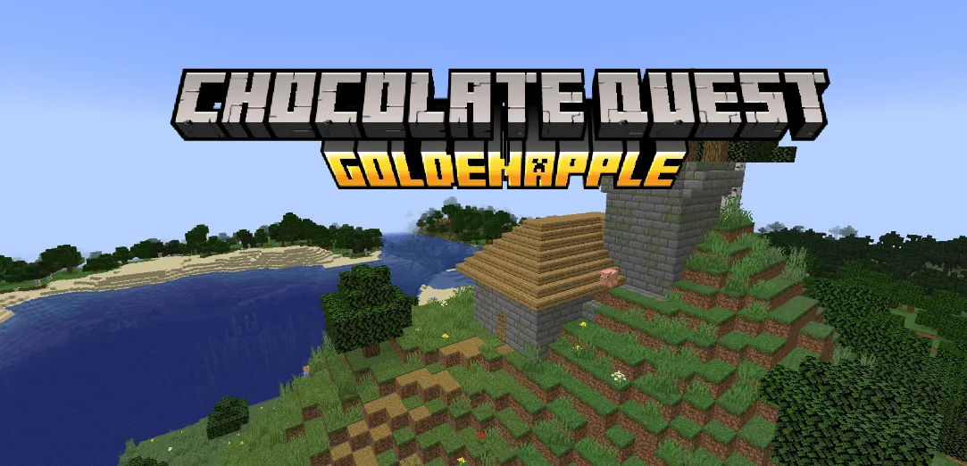 Chocolate Quest Golden Apple Edition — скриншот 1 (Моды, Minecraft)