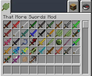 That More Swords — скриншот 1 (Моды, Minecraft)