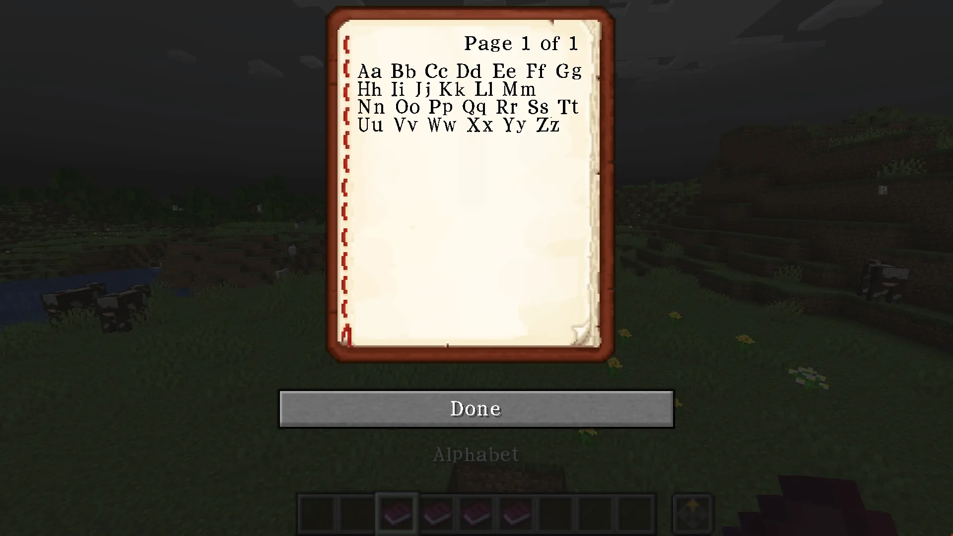 Alice Font — скриншот 3 (Текстуры, Minecraft)