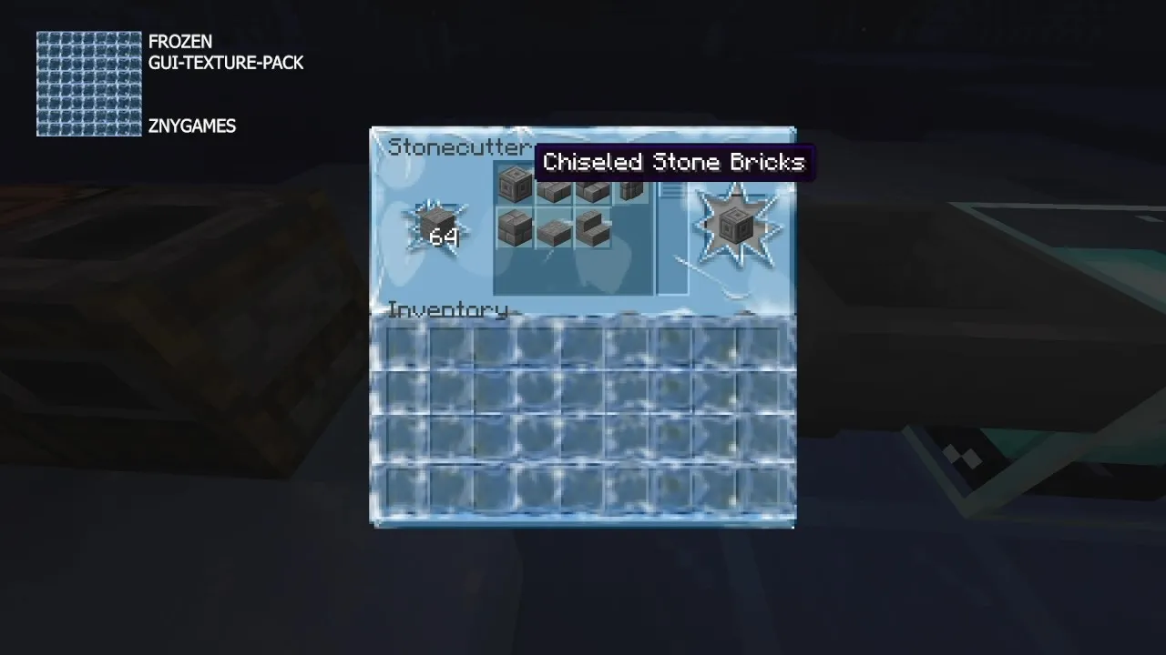 FROZEN, Текстуры, Minecraft