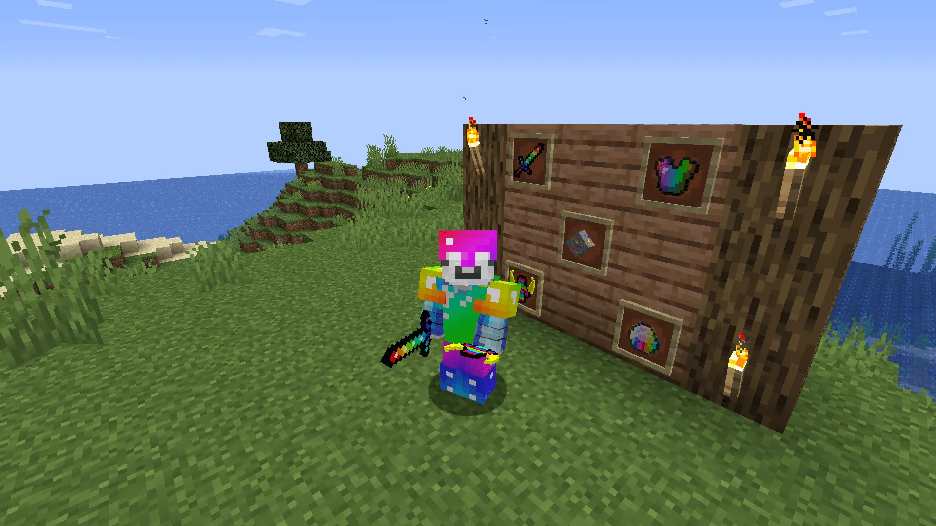 Rainbow Reality, Моды, Minecraft