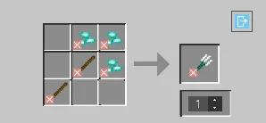 Added Craftingrecipes, Текстуры, Minecraft