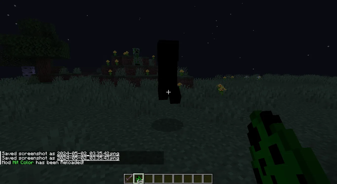 HitColor, Моды, Minecraft