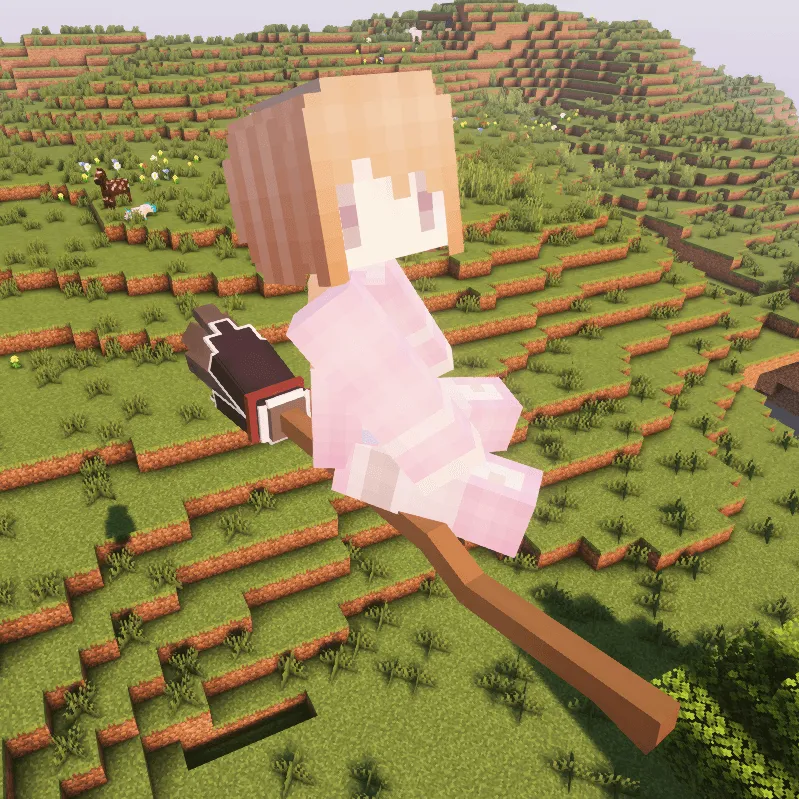 Elaina'sBroom — скриншот 2 (Моды, Minecraft)