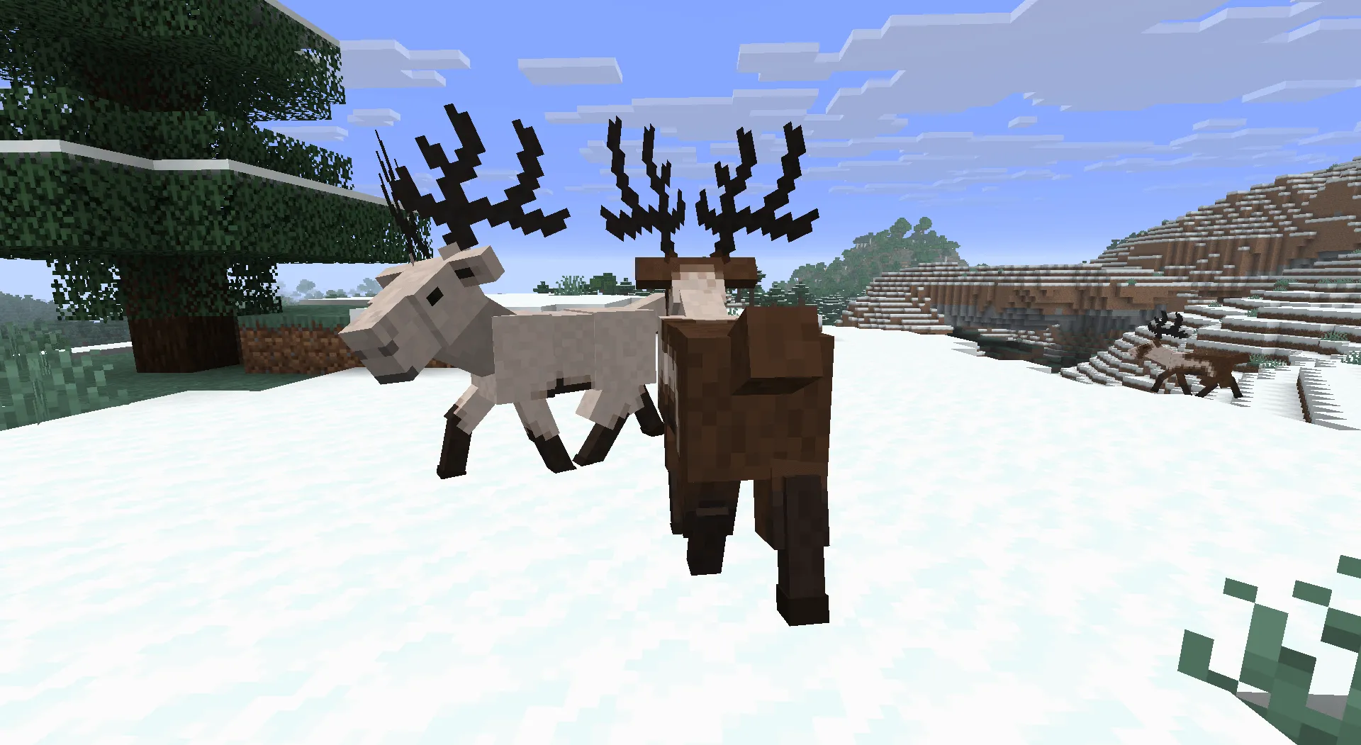 Reindeer, Моды, Minecraft