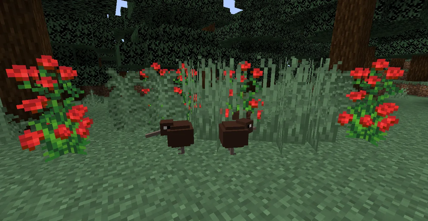 Funni Kiwi (The bird), Моды, Minecraft