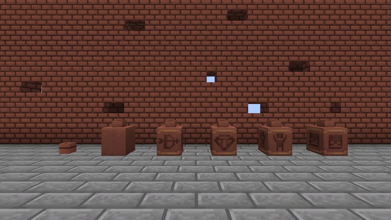 Consistent Brick Color Palette — скриншот 3 (Текстуры, Minecraft)