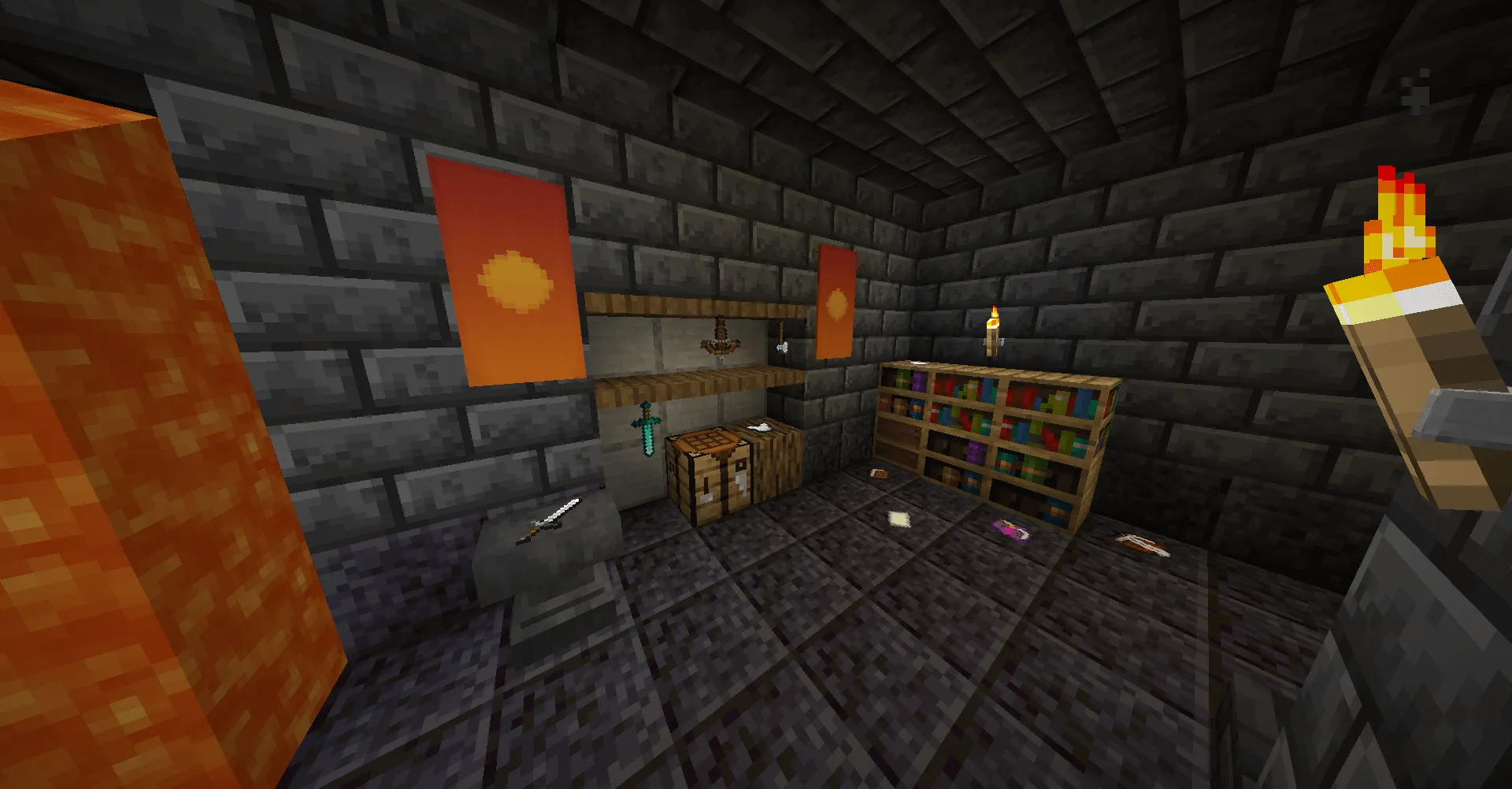 Craftable Invisible Item Frames — скриншот 1 (Текстуры, Minecraft)